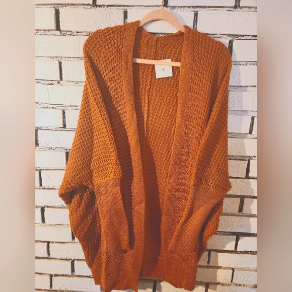 Brown Knit Cardigan - Picture 3 of 4